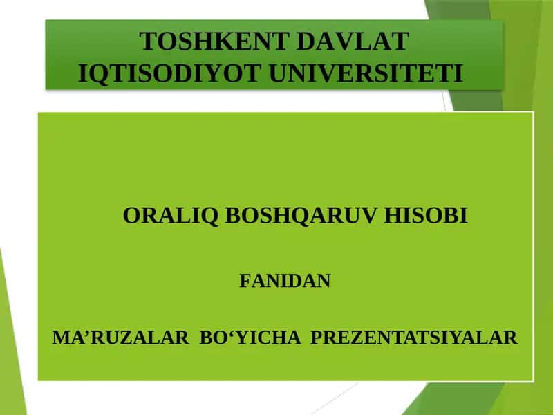 Buyurtmali kalkulatsiya qilish usuli 1