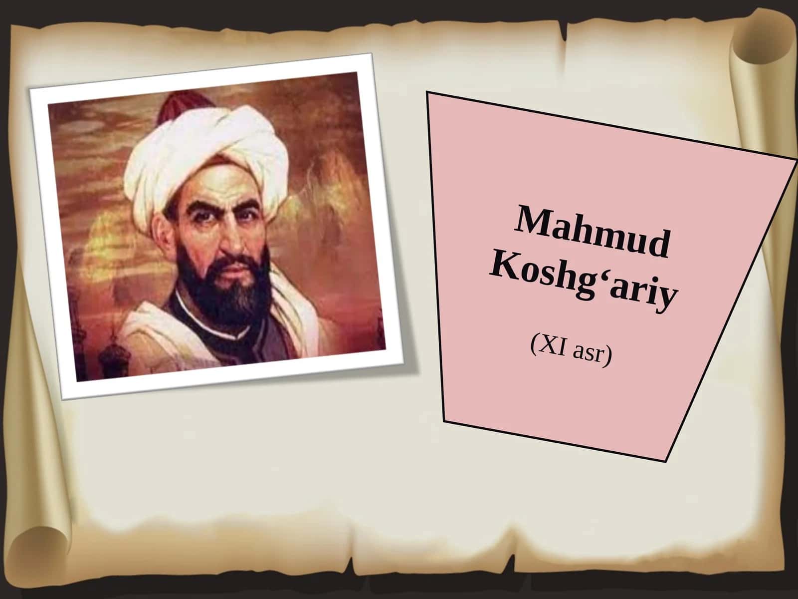 Mahmud Koshg‘ariy 1