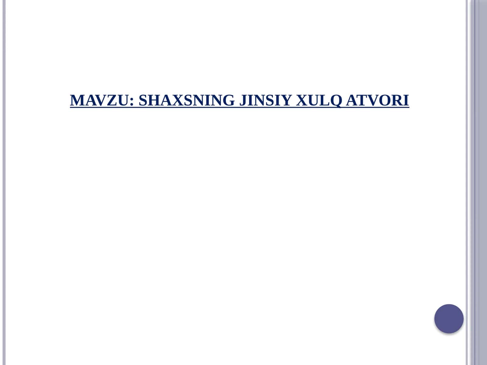 SHAXSNING JINSIY XULQ ATVORI 1