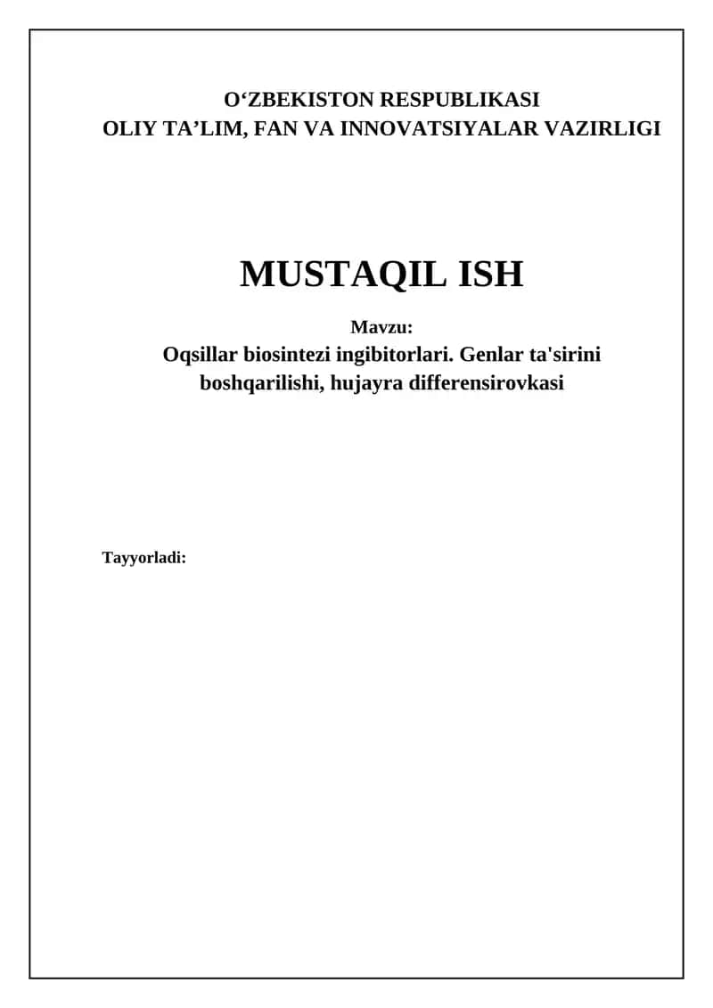 Protein biosintezi ingibitorlari 1