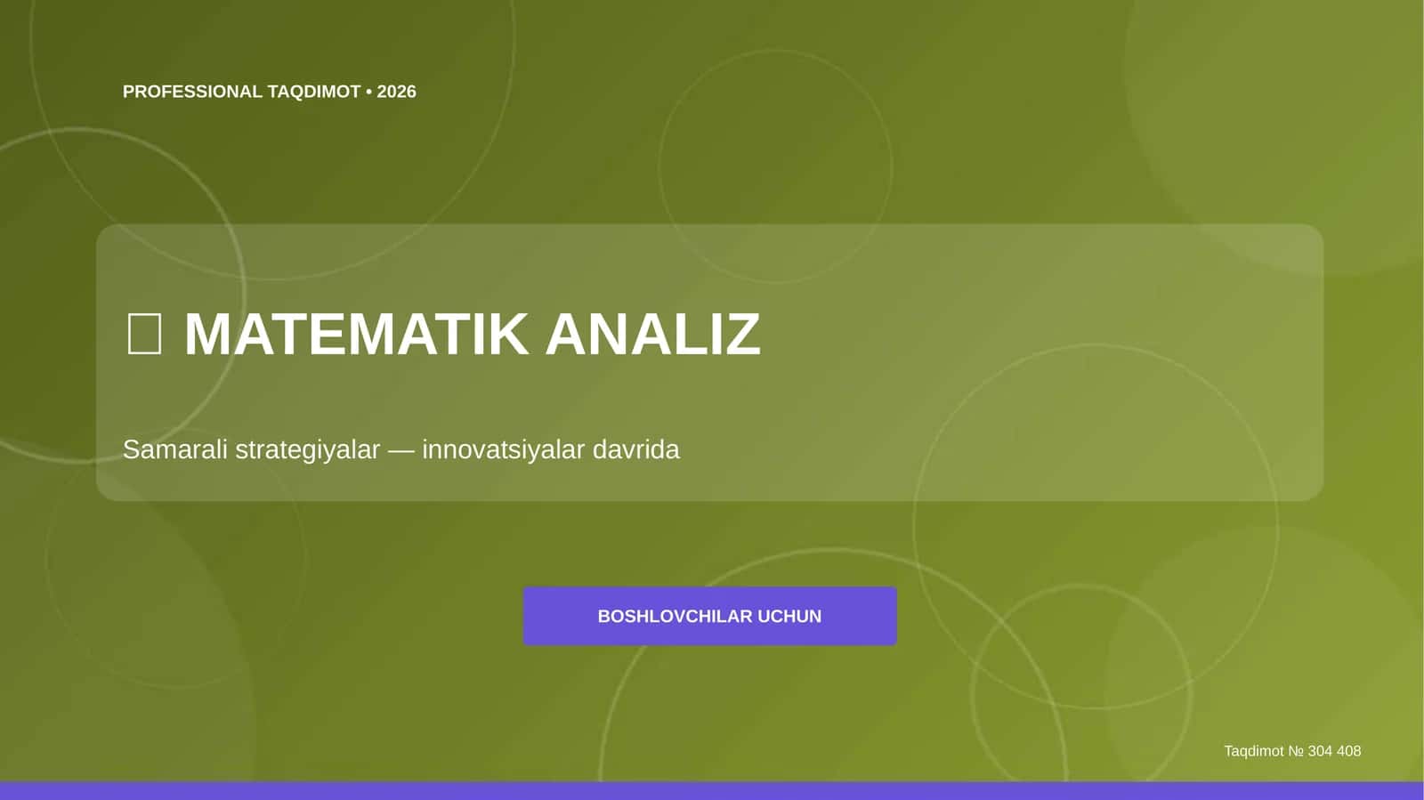 MATEMATIK ANALIZ 1