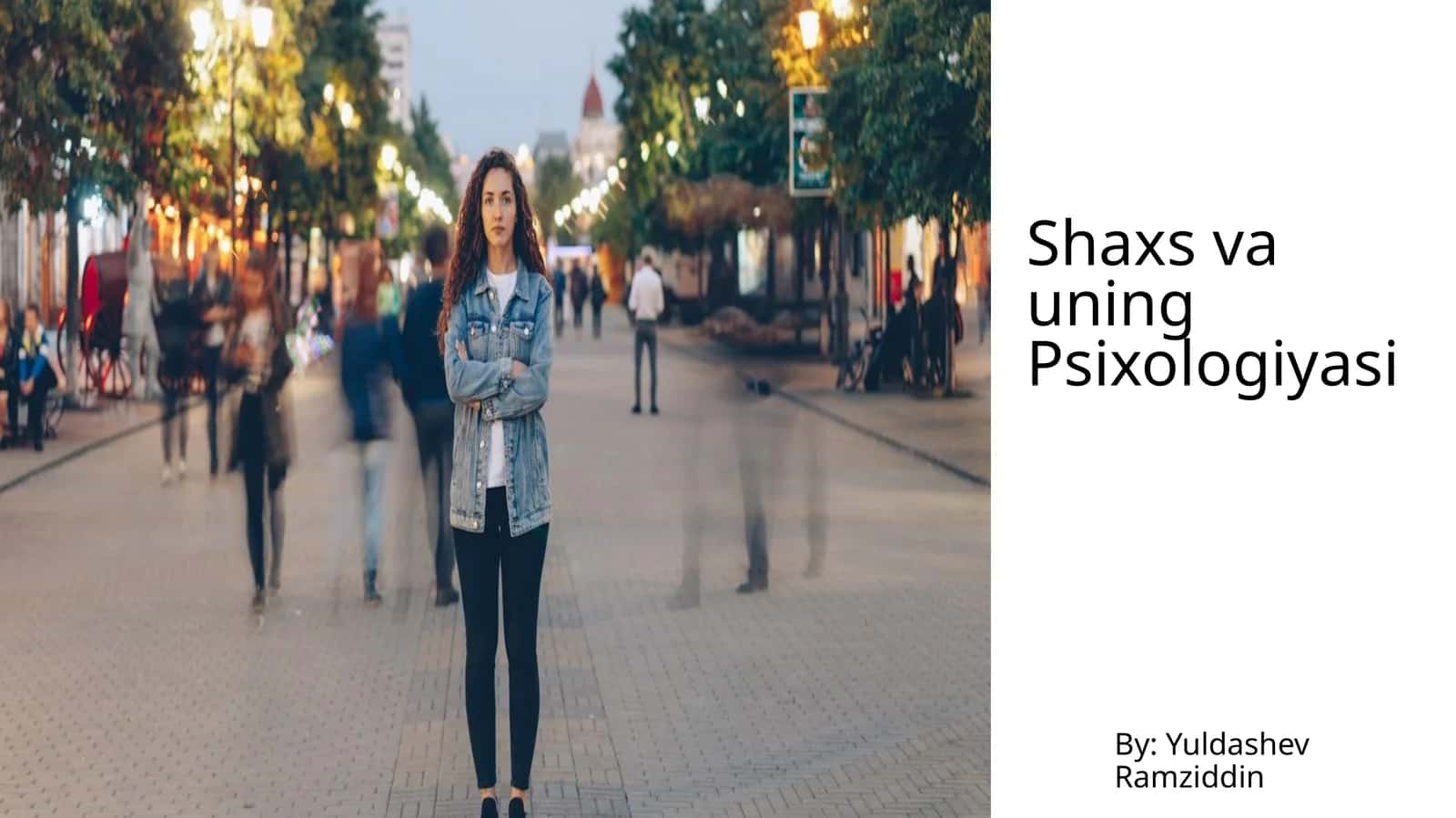 Shaxsvauning Psixologiyasi 1