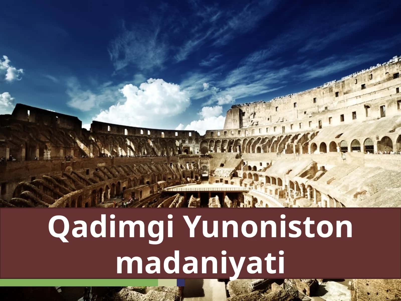 Qadimgi Yunoniston madaniyati 1