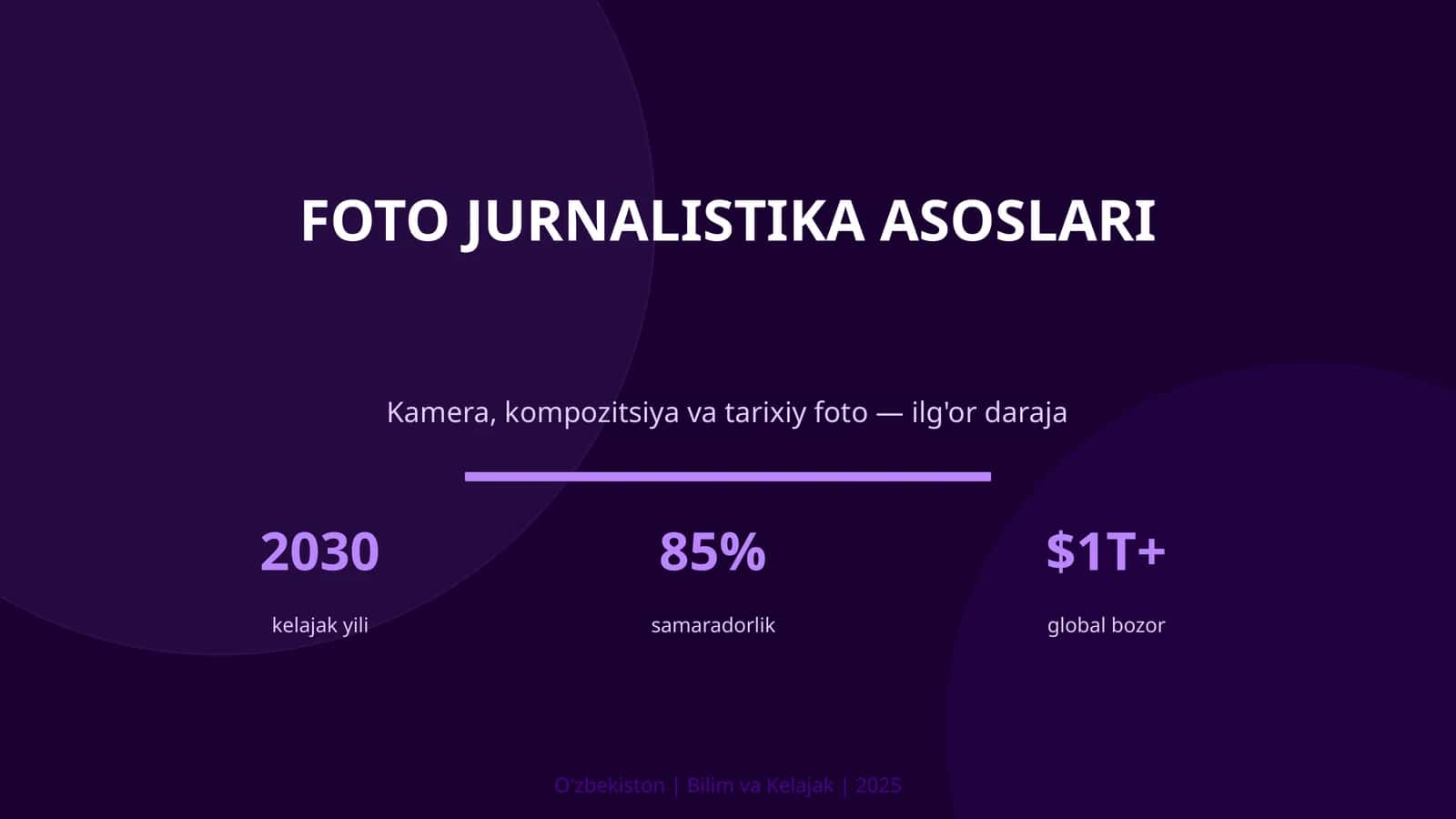 FOTO JURNALISTIKA ASOSLARI 1