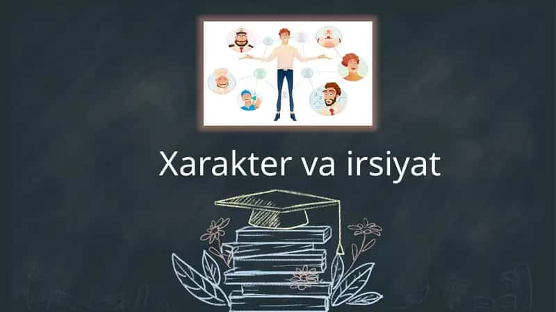Xarakter va irsiyat SLAYD 1