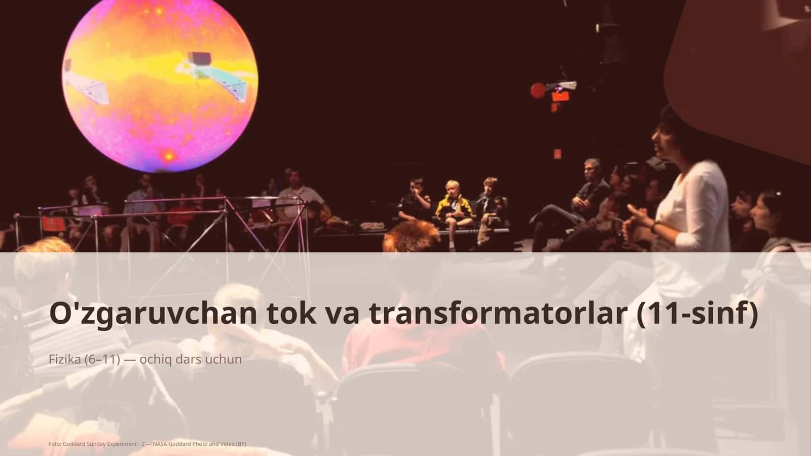 O'zgaruvchan tok va transformatorlar (11-sinf) 1