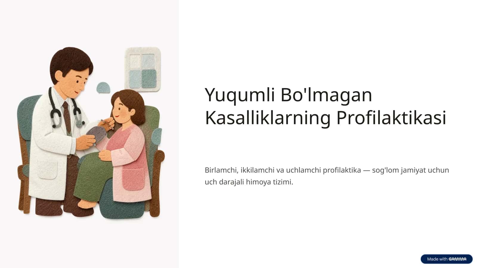 Yuqumli Bo'lmagan Kasalliklarning Profilaktikasi 1