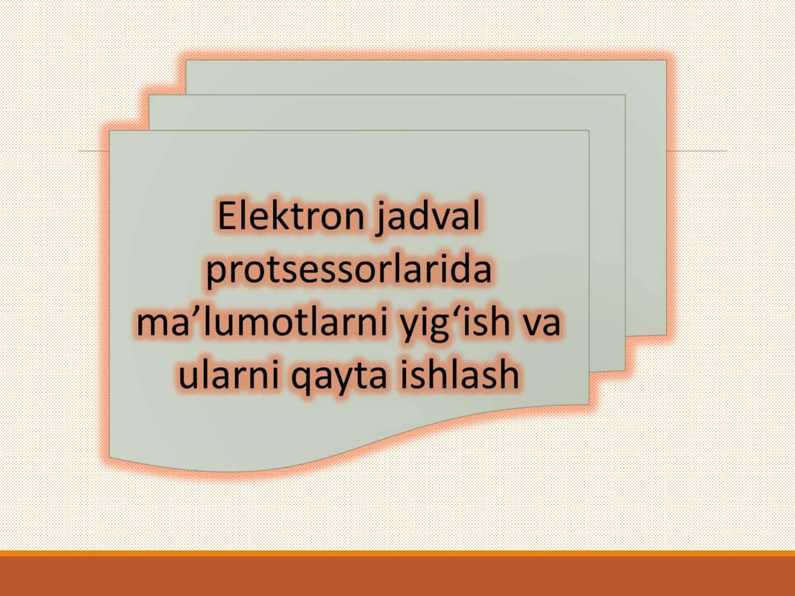 Microsoft Excel dasturi 1