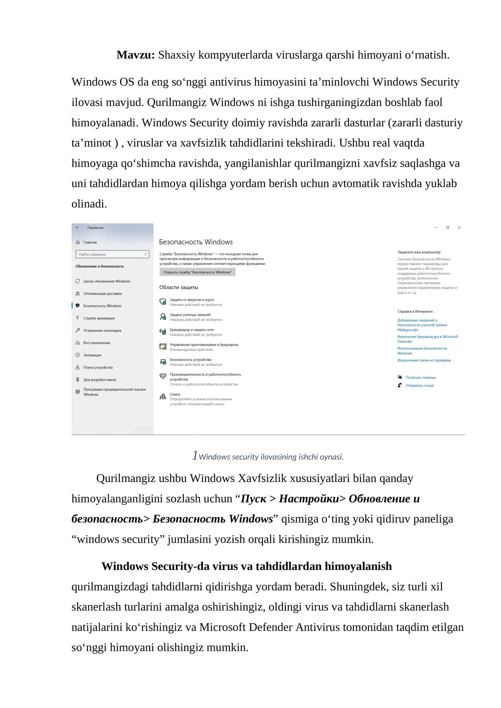 Windows Security 1