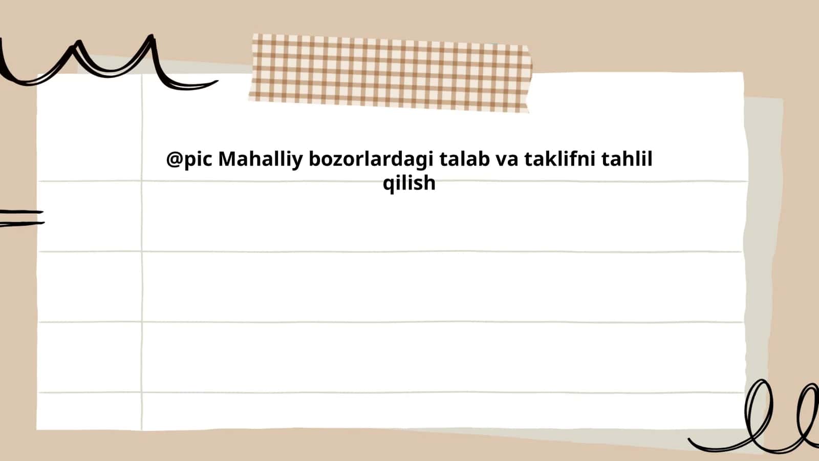 Mahalliy bozorlardagi talab va taklifni tahlil qilish 1