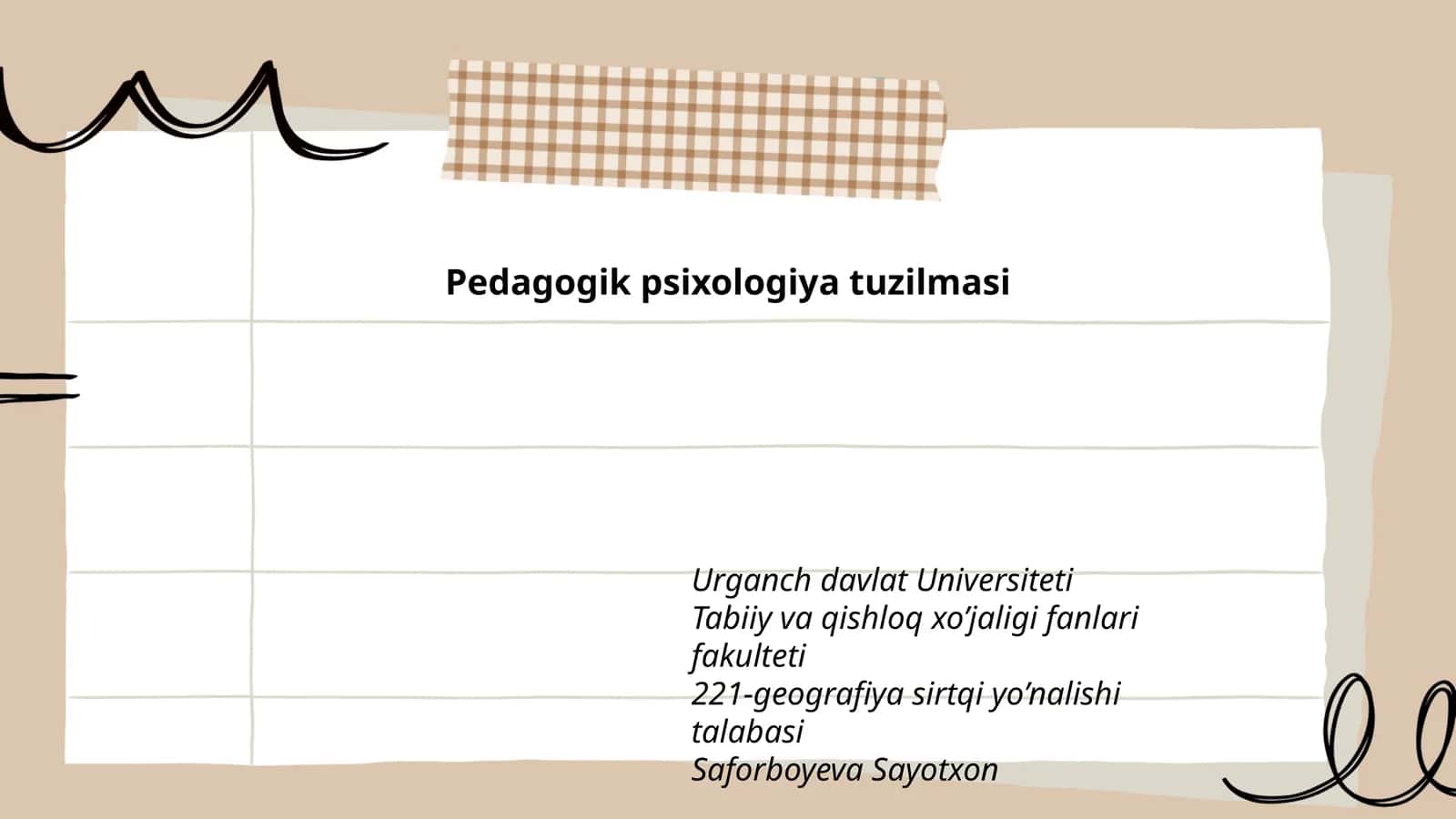 Pedagogik psixologiya tuzilmasi 1