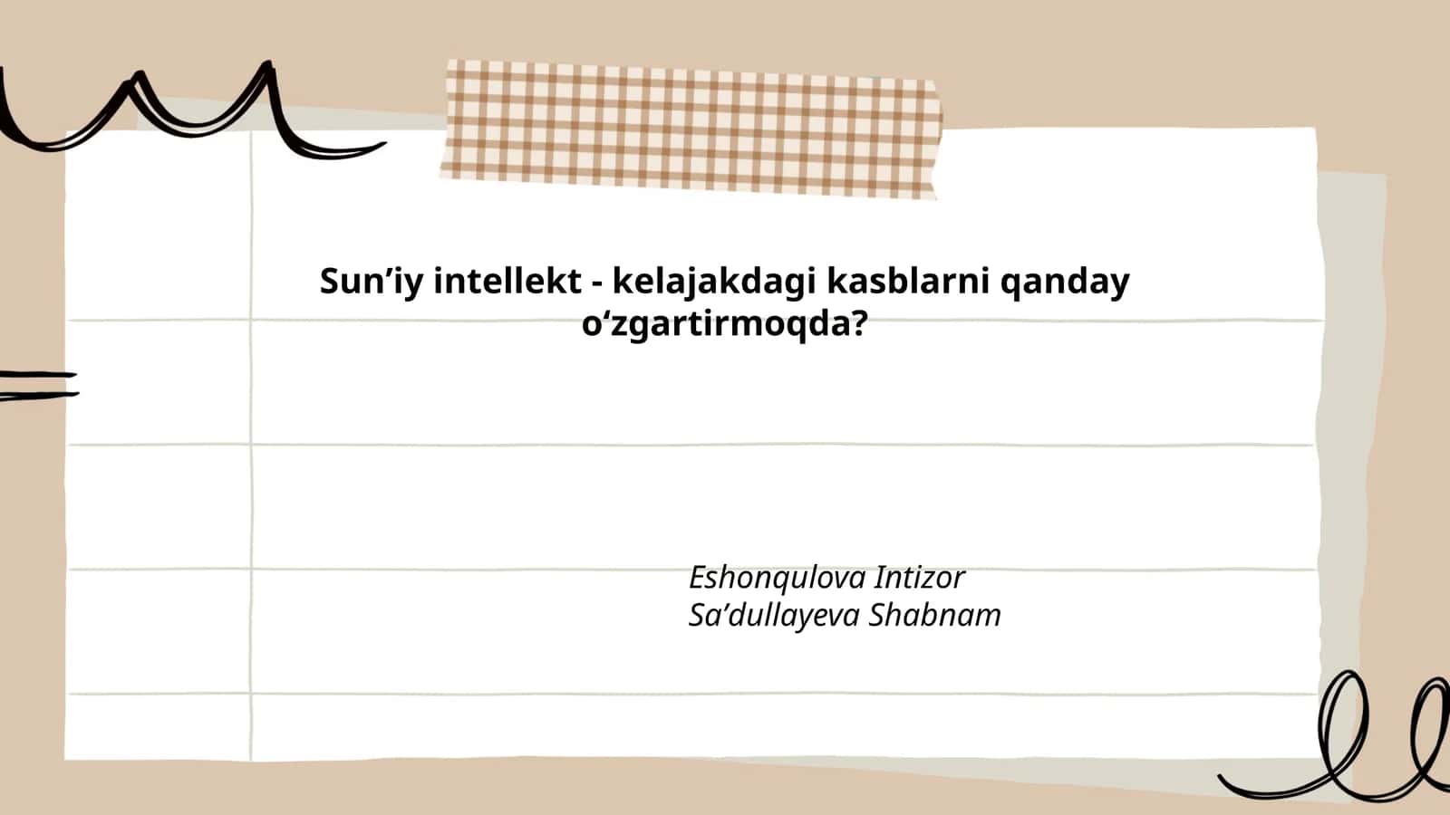 Sunʼiy intellekt - kelajakdagi kasblarni qanday oʻzgartirmoqda? 1