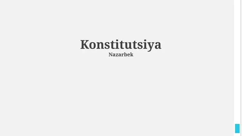 Konstitutsiya 1