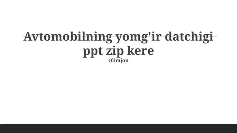 Sensorning Afzalliklari va Kamchiliklari 1