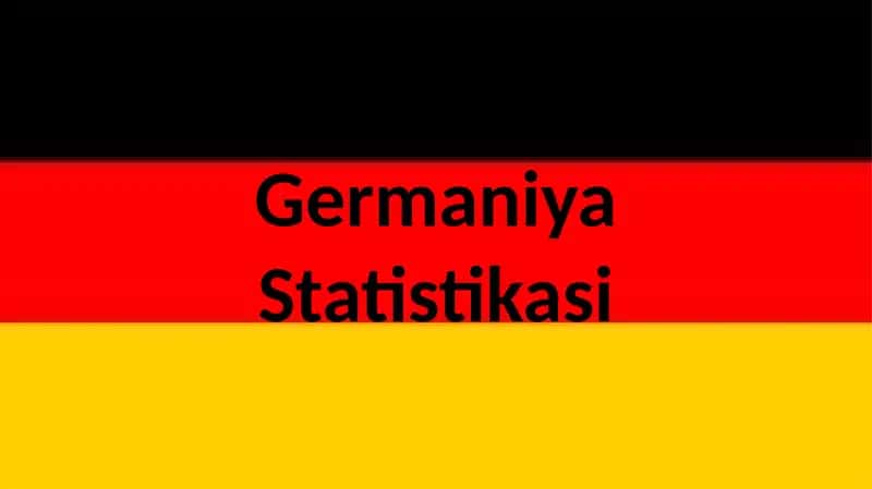 Germaniya Statistikasi 1