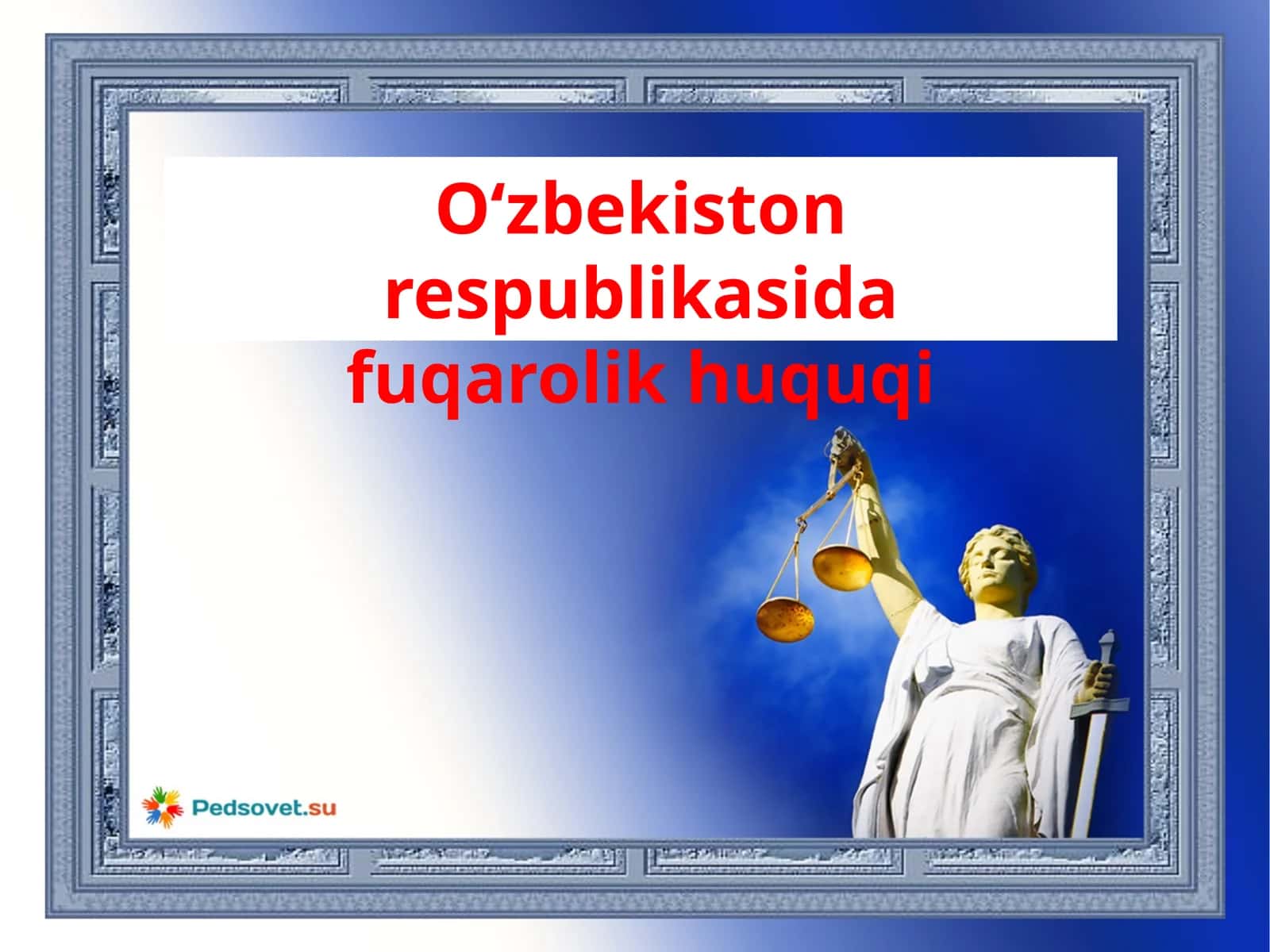 O‘zbekiston Respublikasining Fuqarolik kodeksi 1