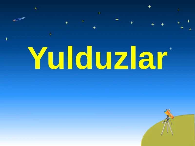 Yulduzlar 1