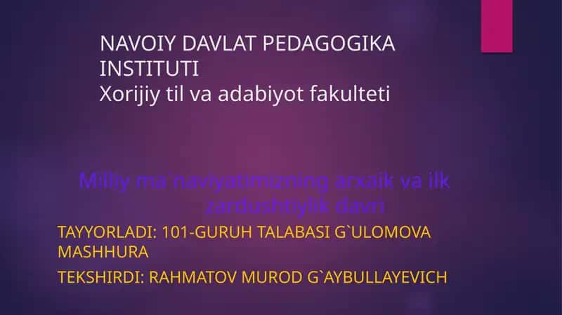 Xorijiytil va adabiyot fakulteti 1