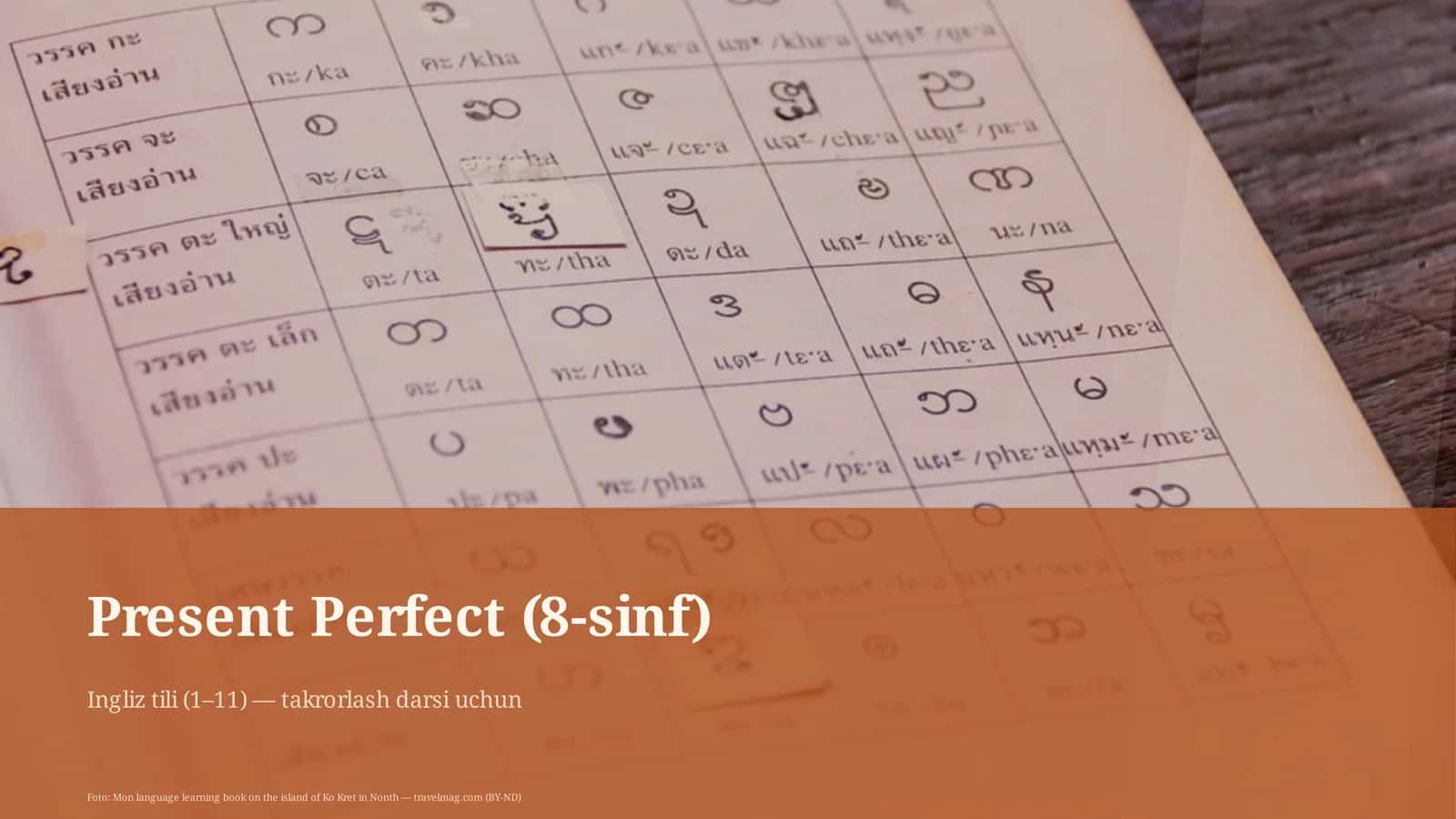 Present Perfect (8-sinf) 1