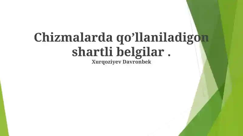Geografik xususiyatlarni ifodalash