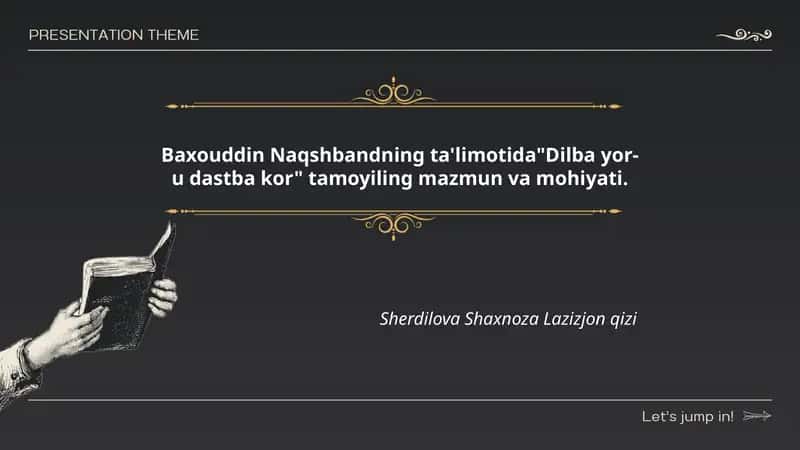 Dilba yor-u dastba kor 1