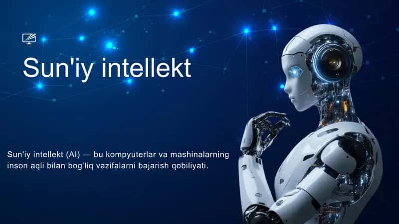 Taqdimot. Sun'iy intellekt 1