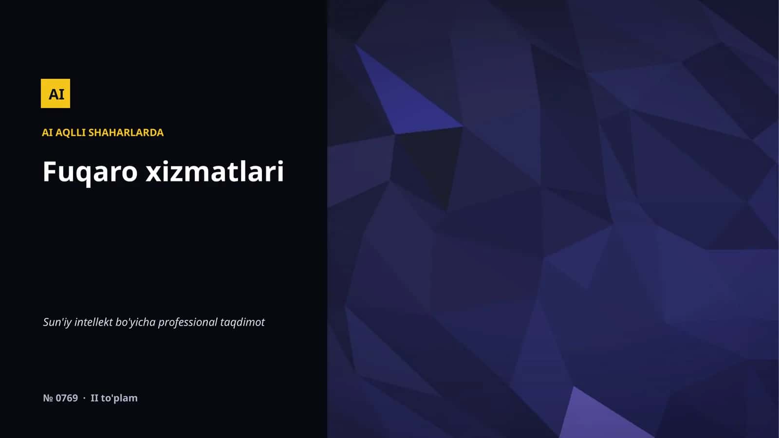AI AQLLI SHAHARLARDA 1