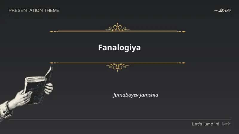 Fanalogiya 1