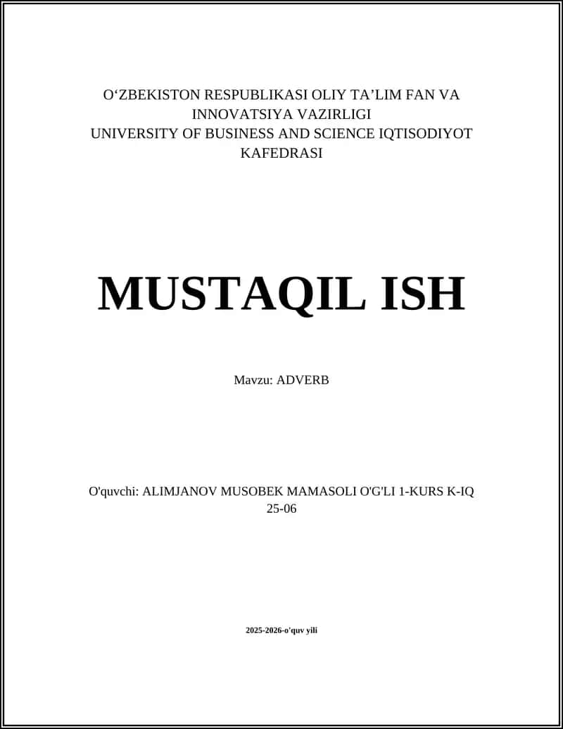Ravishlar 1