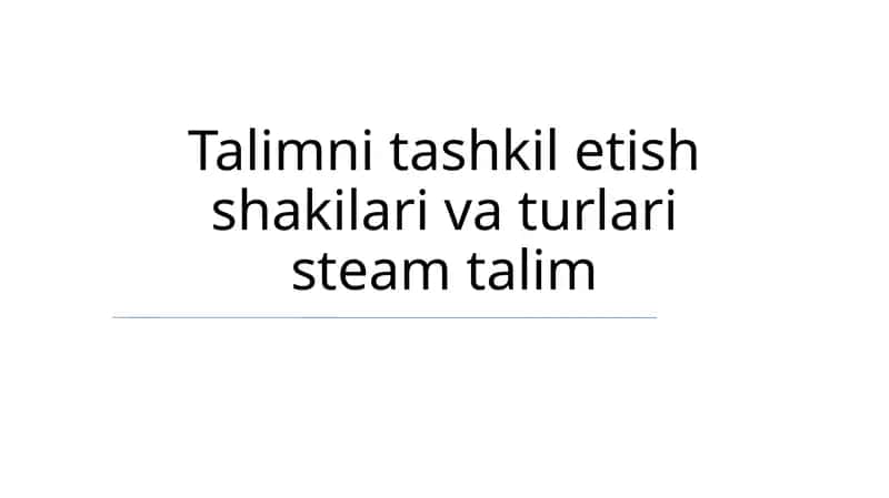 Bug'ning ta'lim tashkilotlari turlari 1