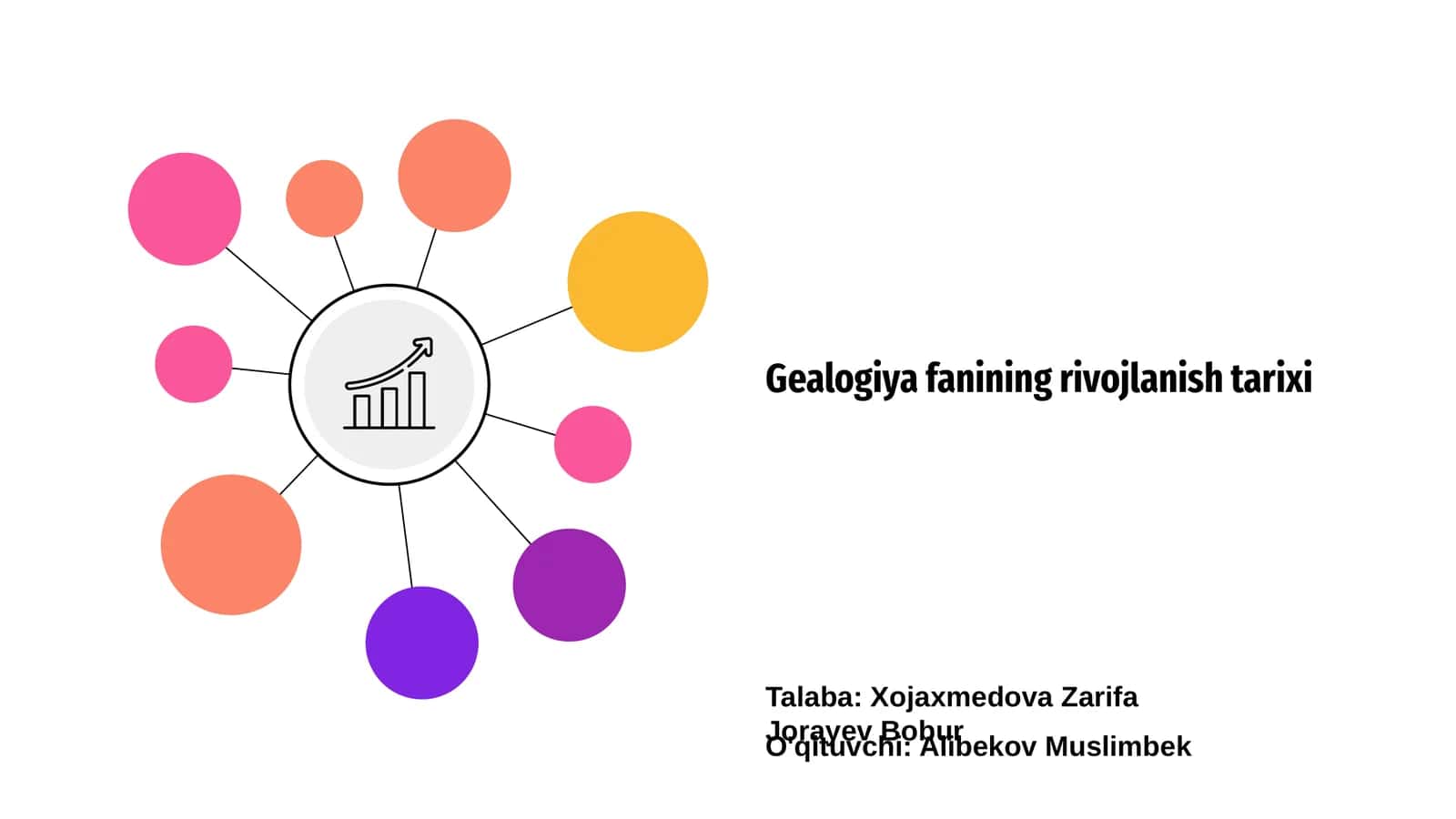 Geologiya fanining rivojlanish tarixi 1