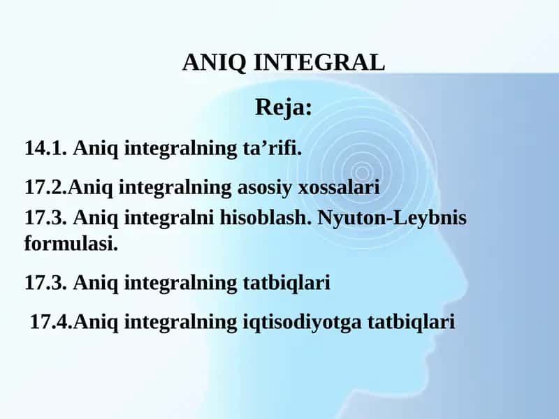 ANIQ INTEGRAL 1
