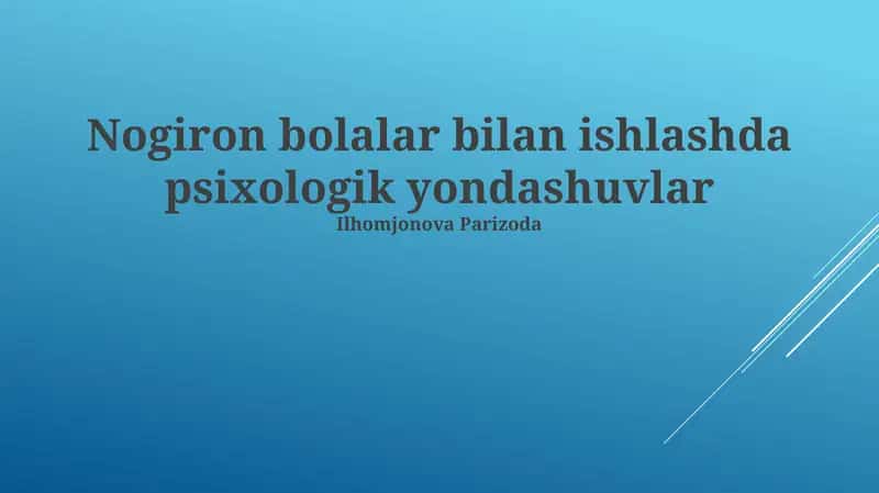 Oilaviy psixologik terapiya 1