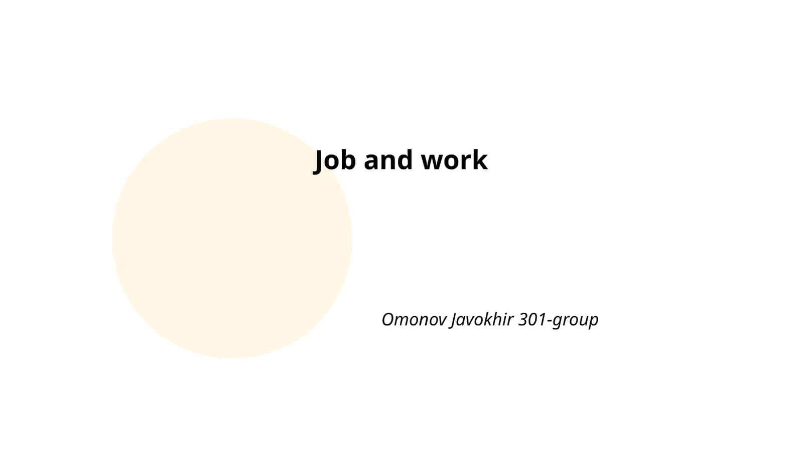 Job Interview Techniques 1