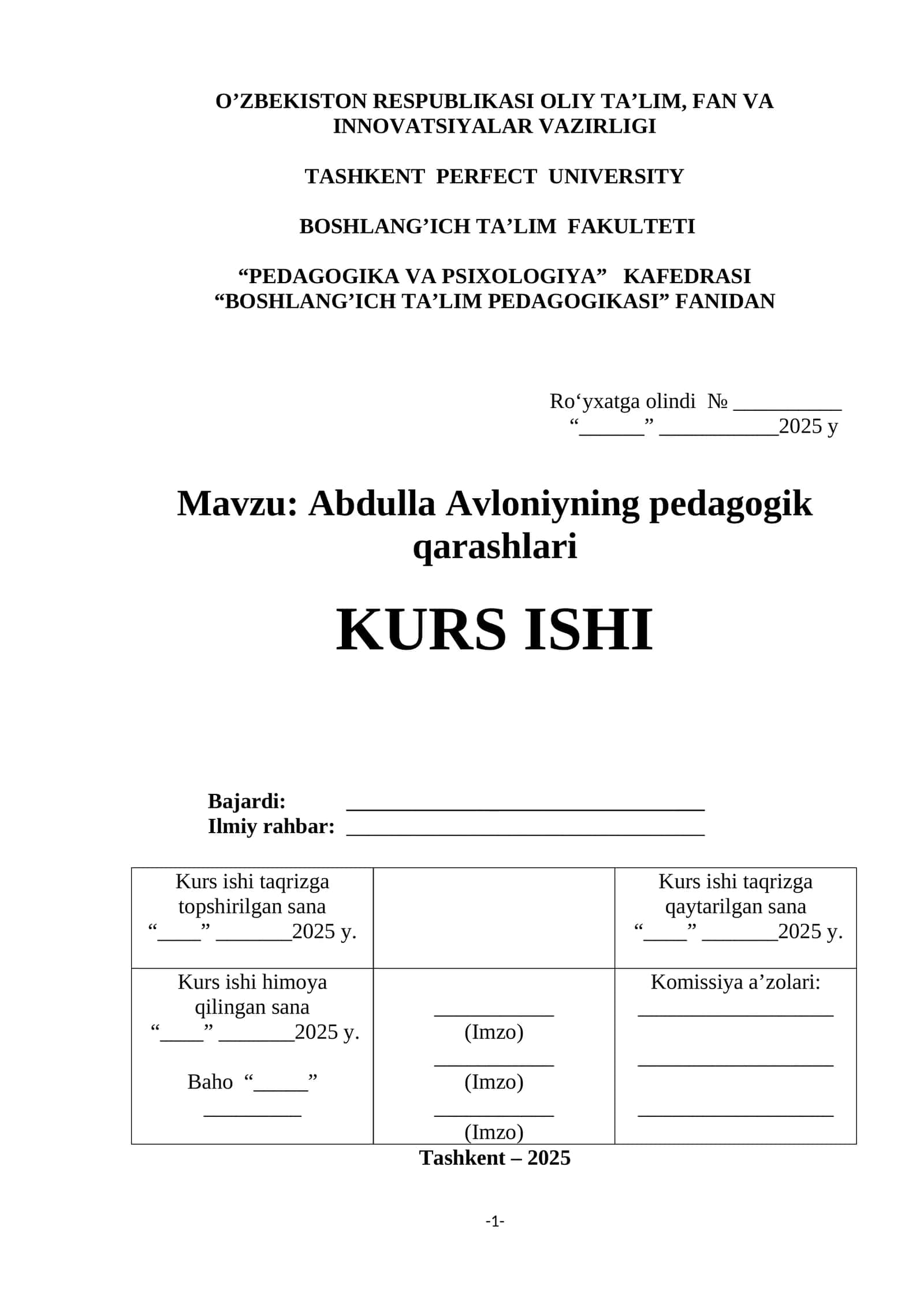 Abdulla Avloniyning pedagogik qarashlari 1