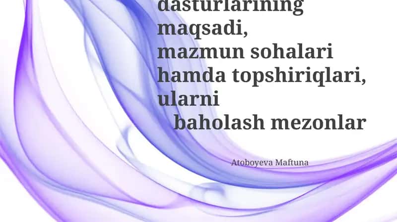 Xodimlarni baholash dasturlari 1
