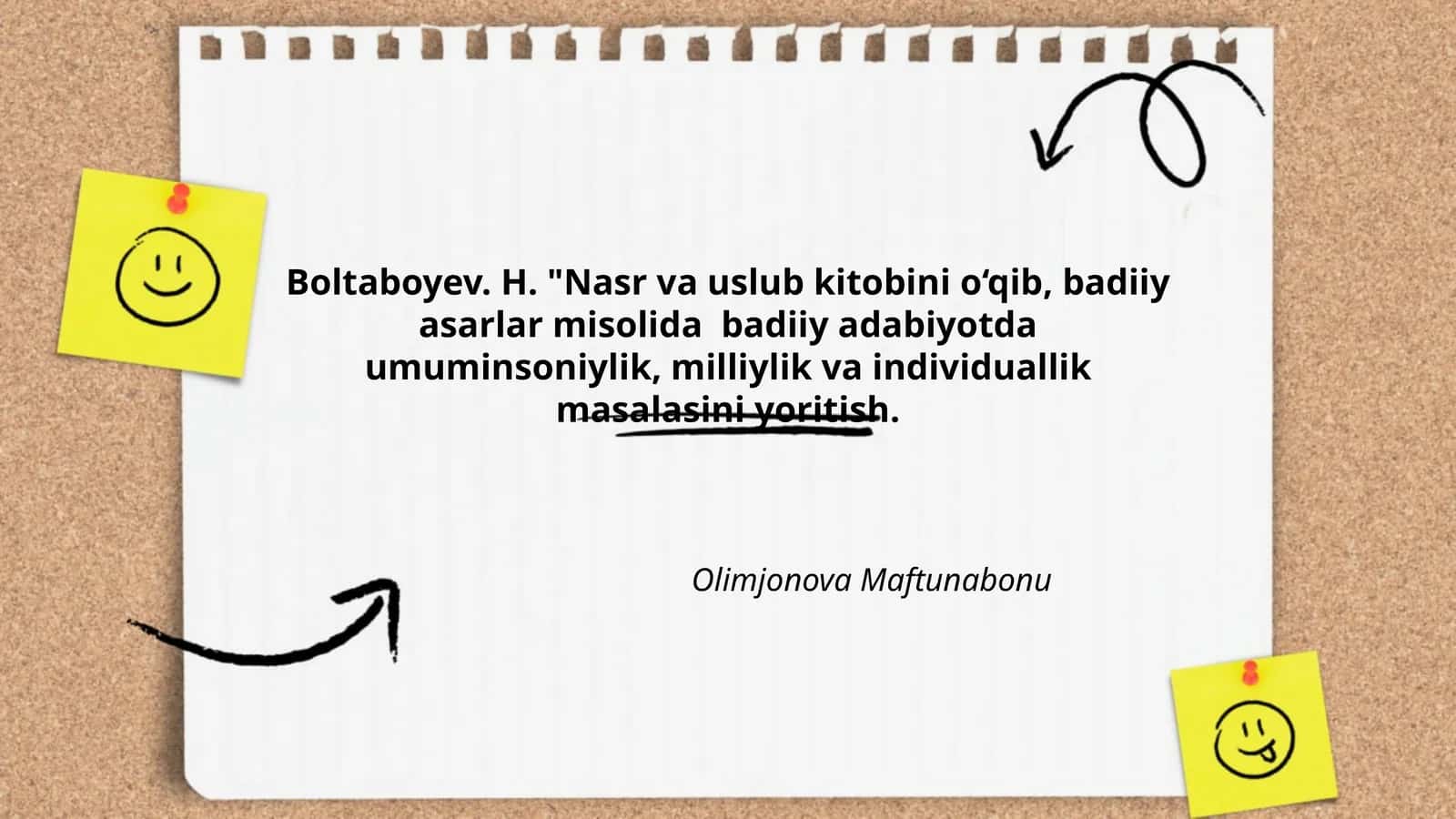 Nasr va Uslub Kitobini O‘qib 1