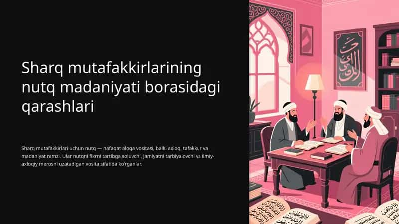Sharq mutafakkirlarining nutq madaniyati borasidagi qarashlari 1
