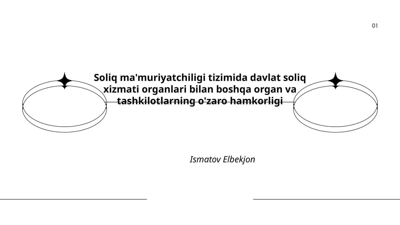 Soliq Ma'muriyatchiligi Tizimi 1