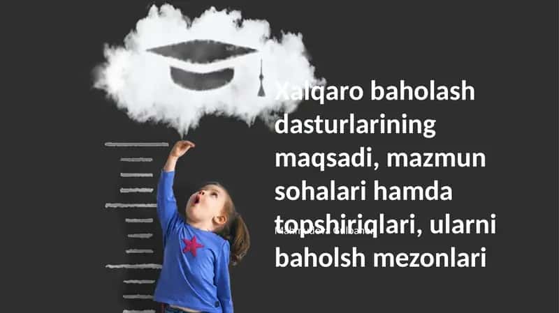Xalqaro Baholash Dasturlari 1