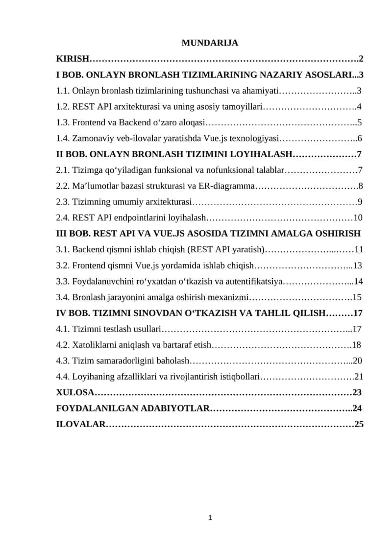 Online bronlash tizimlarining nazariy asoslari 1