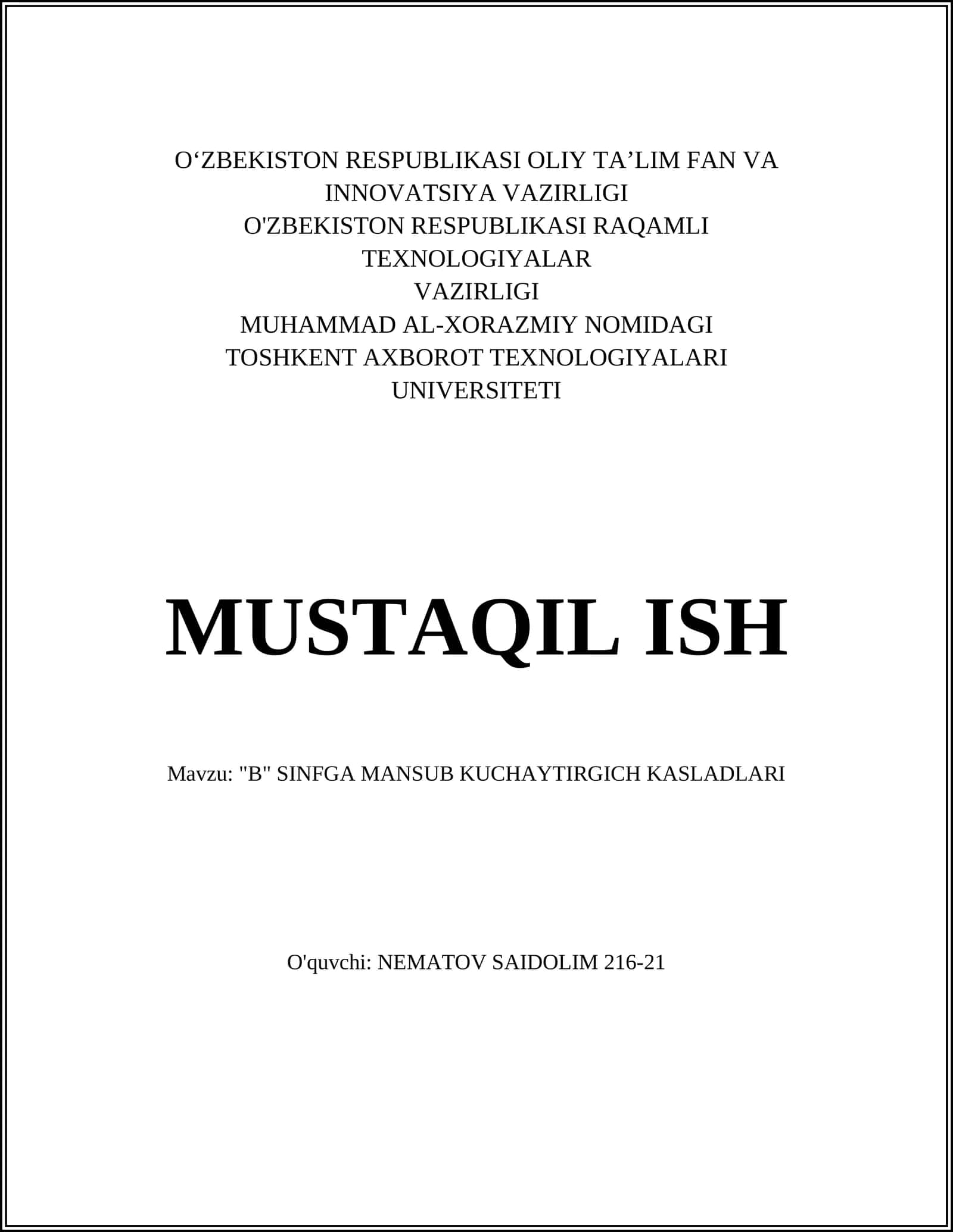 B sinf kuchaytirgichning ishlash printsipi 1