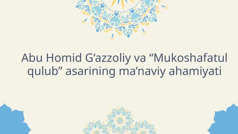 Mukoshafatul qulub 1