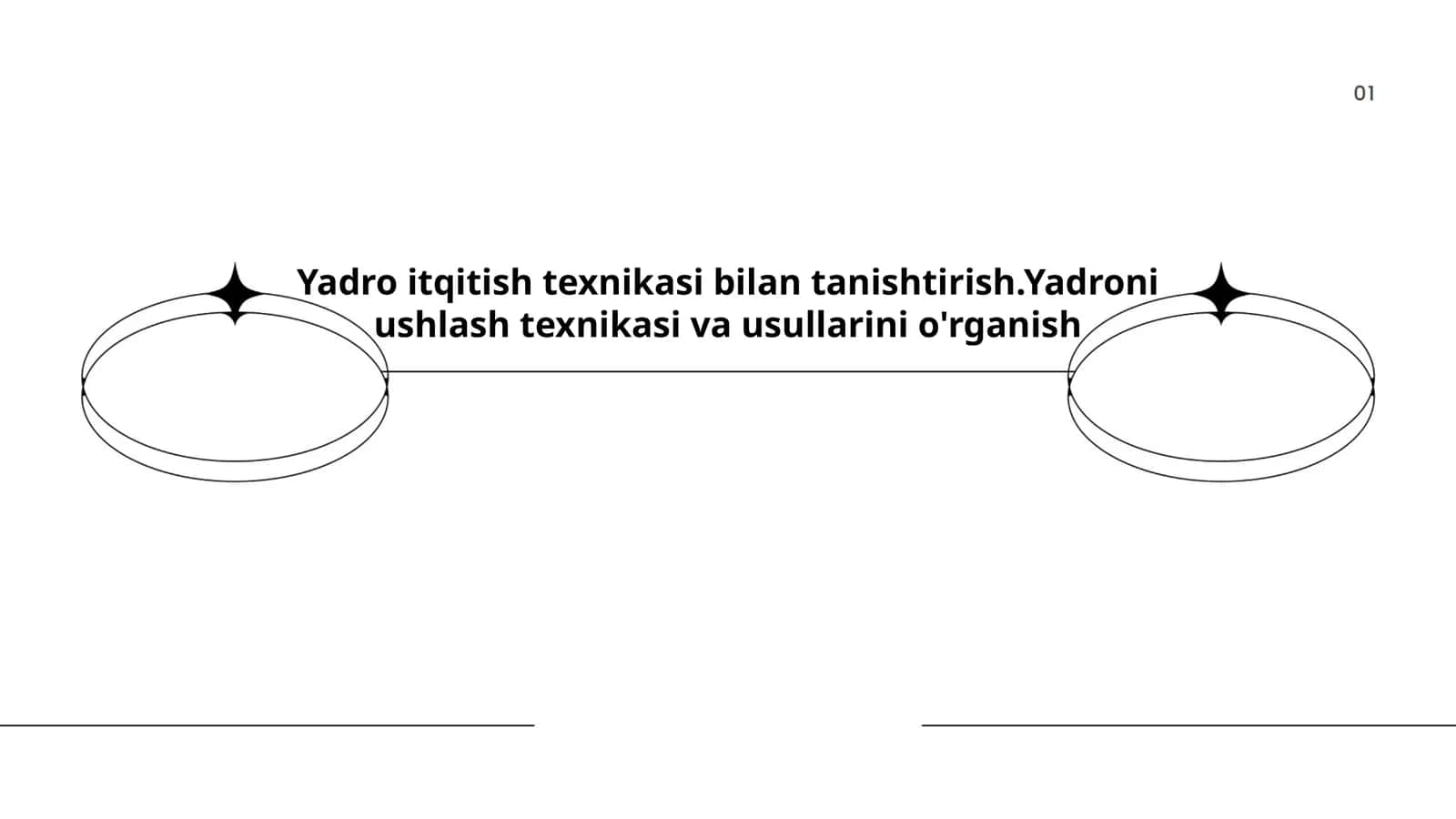 Yadro itqitish texnikasi 1
