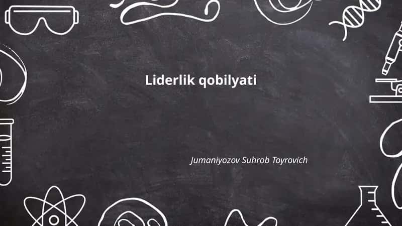 Liderlik qobilyati 1