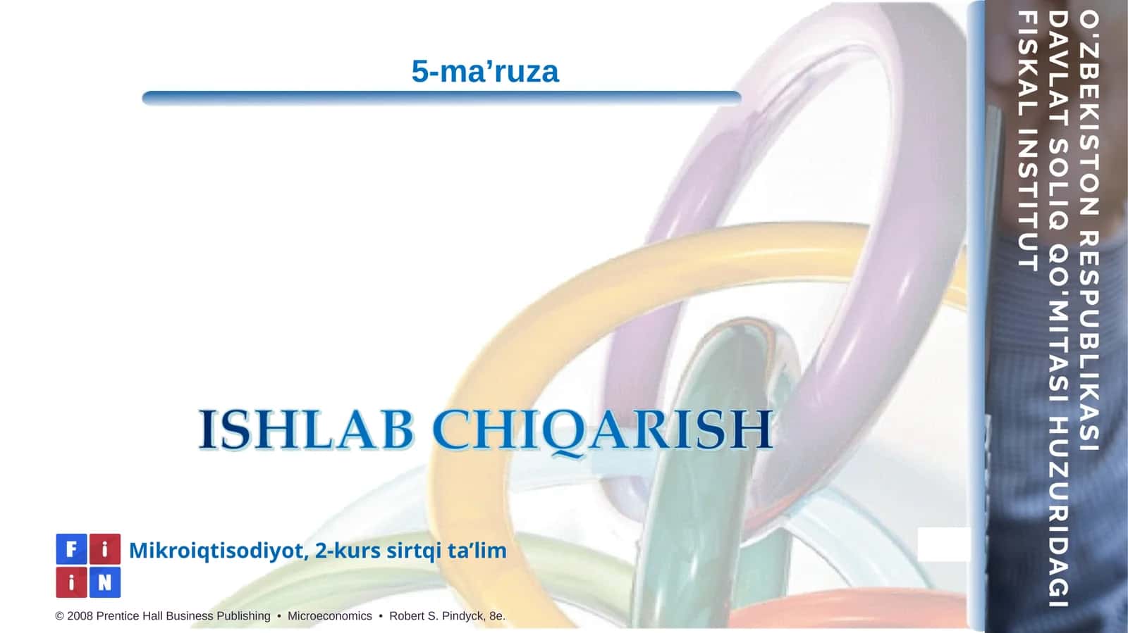 Mikroiqtisodiyot texnologiya ishlab chiqarish 1