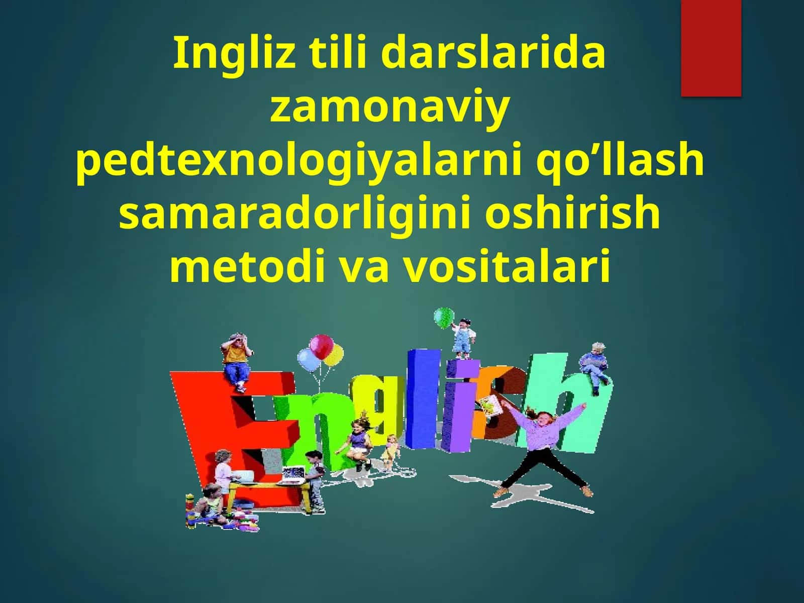 Zamonaviy pedtexnologiya 1