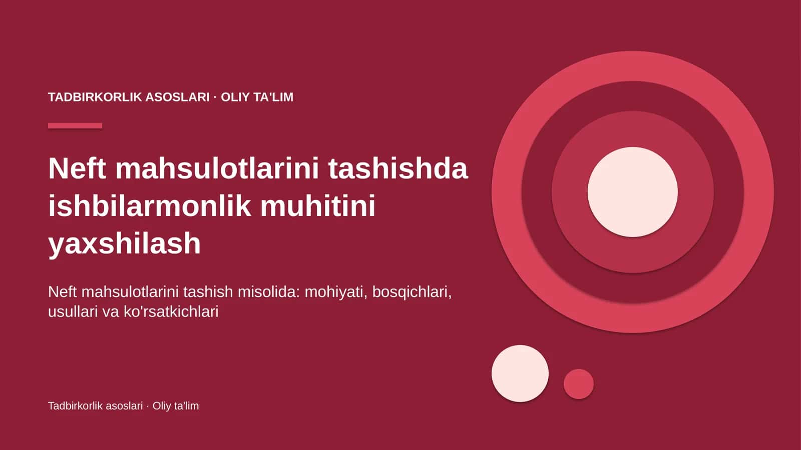 neft mahsulotlarini tashishda ishbilarmonlik muhitini yaxshilash 7892 1