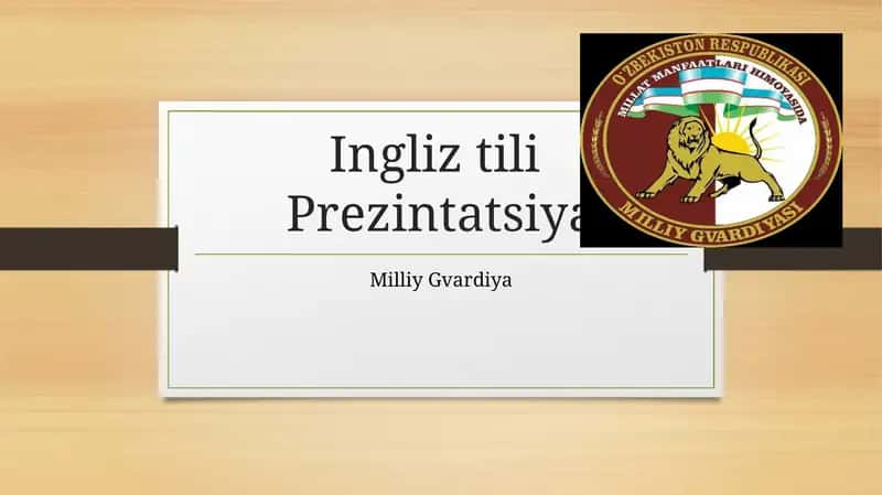 Ingliztili Prezintatsiya 1