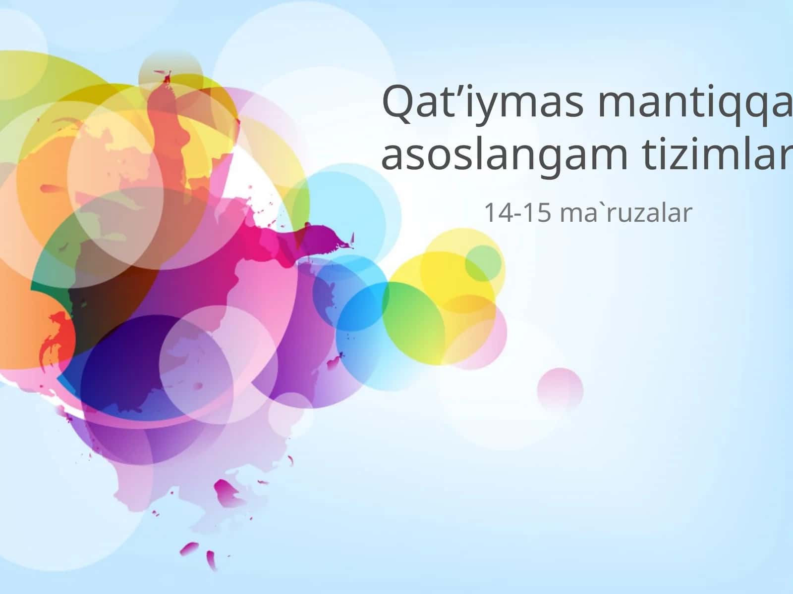 Qat’iymasmantiqqaasoslangamtizimlar 1